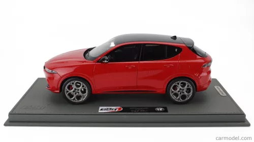 ALFA ROMEO  TONALE TRIBUTO BLACK ROOF 2023 - CON VETRINA - WITH SHOWCASE  ROSSO ALFA - RED