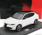 ALFA ROMEO  TONALE TRIBUTO BLACK ROOF 2023 - CON VETRINA - WITH SHOWCASE  BIANCO ALFA - WHITE BLACK