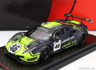 FERRARI  488 GT3 3.9L TURBO V8 TEAM KESSEL RACING VR46 N 46 12h GULF 2021 VALENTINO ROSSI - LUCA MARINI - A.SALUCCI "UCCIO" - CON VETRINA - WITH SHOWCASE