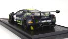 FERRARI  488 GT3 3.9L TURBO V8 TEAM KESSEL RACING VR46 N 46 12h GULF 2021 VALENTINO ROSSI - LUCA MARINI - A.SALUCCI "UCCIO" - CON VETRINA - WITH SHOWCASE