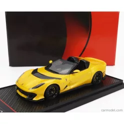   FERRARI  812 COMPETIZIONE A SPIDER 2022 - BLACK WHEELS  GIALLO TRISTRATO - YELLOW MET