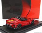 FERRARI  812 COMPETIZIONE A SPIDER 2022 - BLACK WHEELS  ROSSO CORSA 322 - RED YELLOW