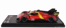 FERRARI  499P 3.0L TURBO V6 TEAM FERRARI AF CORSE N 50 LAUNCH EDITION 2022  RED YELLOW BLACK