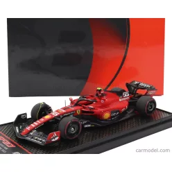   FERRARI  F1  SF-23 TEAM SCUDERIA FERRARI N 55 4th BAHRAIN GP 2023 CARLOS SAINZ  RED BLACK