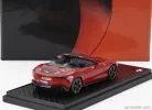 FERRARI  ROMA SPIDER OPEN 2020 - BLACK RIMS  ROSSO CORSA 322 - RED