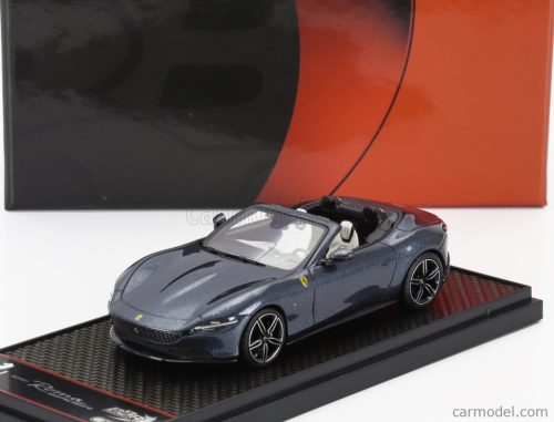 FERRARI  ROMA SPIDER OPEN 2020  BLU ROMA - BLUE MET