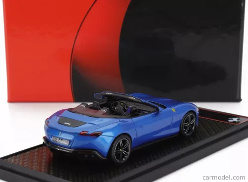 FERRARI  ROMA SPIDER OPEN 2020  BLU CORSA - BLUE MET