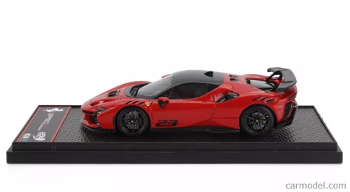 FERRARI  SF90 XX STRADALE N 23 2024  ROSSO CORSA 322 - RED BLACK
