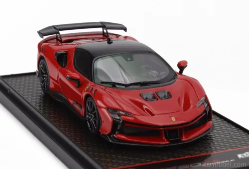 FERRARI  SF90 XX STRADALE N 23 2024  ROSSO CORSA 322 - RED BLACK