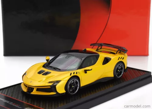 FERRARI  SF90 XX STRADALE 2024  GIALLO TRISTRATO - YELLOW MET BLACK