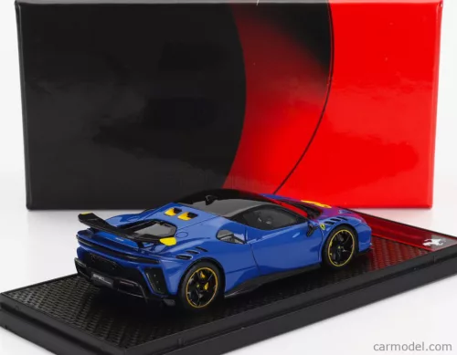 FERRARI  SF90 XX STRADALE 2024  AZZURRO DINO - BLUE MET BLACK YELLOW