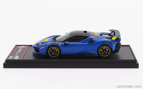 FERRARI  SF90 XX STRADALE 2024  AZZURRO DINO - BLUE MET BLACK YELLOW