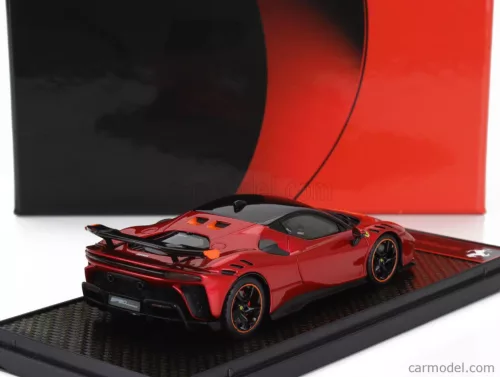 FERRARI  SF90 XX STRADALE 2024  ROSSO FUOCO - RED ORANGE BLACK