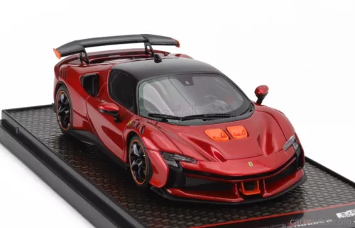 FERRARI  SF90 XX STRADALE 2024  ROSSO FUOCO - RED ORANGE BLACK