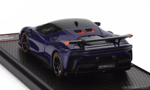 FERRARI  SF90 XX STRADALE 2024  BLU ELETTRICO - BLUE MET BLACK ORANGE