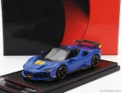 FERRARI  SF90 XX STRADALE SPIDER 2024  AZZURRO DINO - LIGHT BLUE BLACK YELLOW