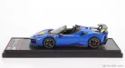 FERRARI  SF90 XX STRADALE SPIDER 2024  AZZURRO DINO - LIGHT BLUE BLACK YELLOW