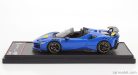 FERRARI  SF90 XX STRADALE SPIDER 2024  AZZURRO DINO - LIGHT BLUE BLACK YELLOW