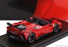 FERRARI  SF90 XX STRADALE SPIDER 2024  ROSSO CORSA 322 - RED BLACK