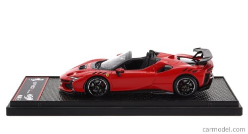 FERRARI  SF90 XX STRADALE SPIDER 2024  ROSSO CORSA 322 - RED BLACK