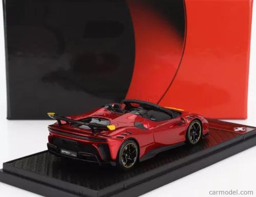 FERRARI  SF90 XX STRADALE SPIDER 2024  ROSSO PORTOFINO - RED MET YELLOW BLACK