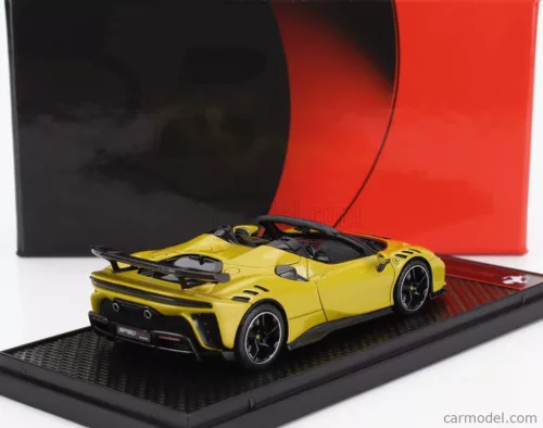FERRARI  SF90 XX STRADALE SPIDER 2024  GIALLO MONTECARLO - YELLOW MET BLACK