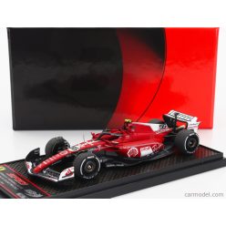   FERRARI  F1  SF-23 TEAM SCUDERIA FERRARI N 55 LAS VEGAS USA GP 2023 CARLOS SAINZ  RED WHITE BLACK