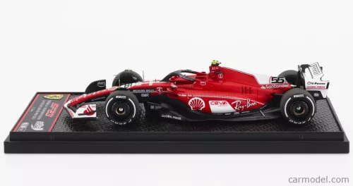 FERRARI  F1  SF-23 TEAM SCUDERIA FERRARI N 55 LAS VEGAS USA GP 2023 CARLOS SAINZ  RED WHITE BLACK