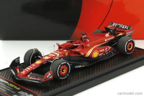 FERRARI  F1  SF-24 TEAM SCUDERIA FERRARI N 16 AUSTRALIAN GP 2024 CHARLES LECLERC  RED BLACK