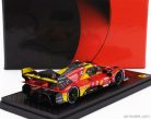 FERRARI  499P 3.0L TURBO V6 TEAM FERRARI AF CORSE N 50 WINNER 24h LE MANS 2024 ANTONIO FUOCO - MIGUEL MOLINA - NICKLAS NIELSEN  RED YELLOW BLACK