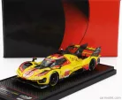 FERRARI  499P 3.0L TURBO V6 TEAM AF CORSE N  83 24h LE MANS 2024 ROBERT KUBICA - ROBERT SHWARTZMAN - YIFEI YE  YELLOW RED