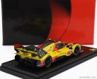 FERRARI  499P 3.0L TURBO V6 TEAM AF CORSE N  83 24h LE MANS 2024 ROBERT KUBICA - ROBERT SHWARTZMAN - YIFEI YE  YELLOW RED