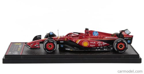 FERRARI  F1  SF-24 TEAM SCUDERIA FERRARI N 16 WINNER MONZA ITALY GP 2024 CHARLES LECLERC  RED BLACK