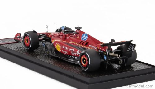 FERRARI  F1  SF-24 TEAM SCUDERIA FERRARI N 16 WINNER MONZA ITALY GP 2024 CHARLES LECLERC  RED BLACK