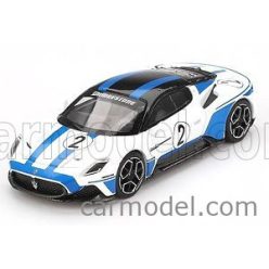   MASERATI  MC20 N 2 RACING ERFORMANCE EXPERIENCE 2024  WHITE BLUE