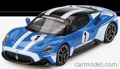 MASERATI  MC20 N 1 RACING 2024  BLUE WHITE