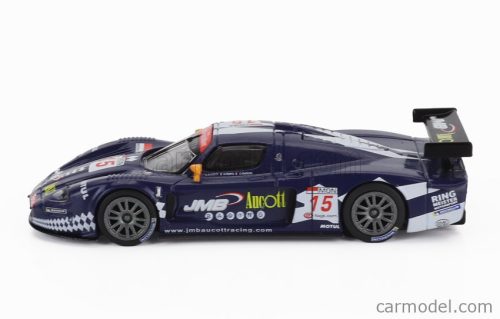 MASERATI  MC12 6.0L V12 TEAM JMB RACING N 15 4th 24h SPA 2008 BEN AUCOTT - ALAIN FERTE - STEPHANE DAOUDI  BLUE