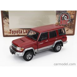 TOYOTA  LAND CRUISER LC76 2014  RED SILVER