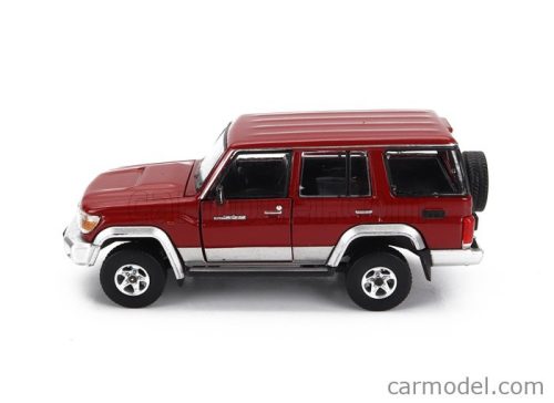 TOYOTA  LAND CRUISER LC76 2014  RED SILVER