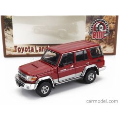 TOYOTA  LAND CRUISER LC76 2014  RED SILVER