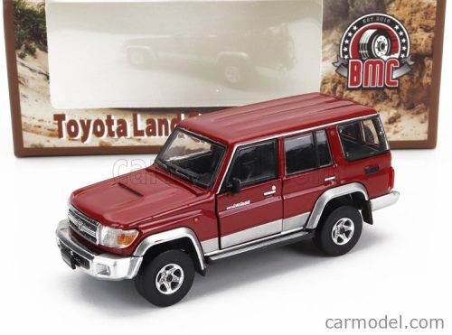 TOYOTA  LAND CRUISER LC76 2014  RED SILVER
