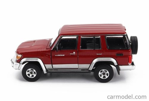 TOYOTA  LAND CRUISER LC76 2014  RED SILVER