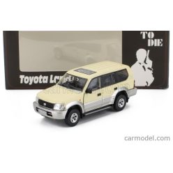   TOYOTA  LAND CRUISER PRADO LC95 1998 - 007 JAMES BOND - NO TIME TO DIE - NON E' TEMPO PER MORIRE - DANIEL CRAIG - MOVIE 2021  BEIGE