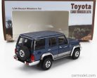 TOYOTA  LAND CRUISER LC76 2014  BLUE SILVER