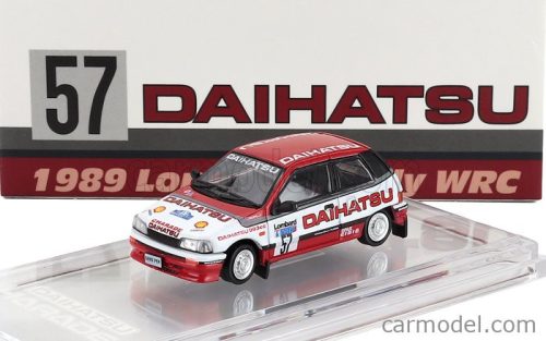 DAIHATSU  CHARADE GTi N 57 RALLY RAC LOMBARD 1989 TERRY KABY - KEVIN GORLMLEY  WHITE RED
