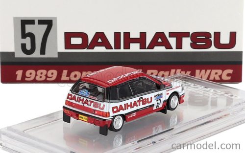 DAIHATSU  CHARADE GTi N 57 RALLY RAC LOMBARD 1989 TERRY KABY - KEVIN GORLMLEY  WHITE RED