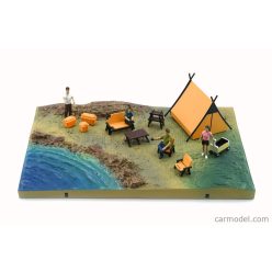   ACCESSORIES  DIORAMA CITY CAMP SITE WHIT ACCESSORIES AND FIGURES  VARIOUS
