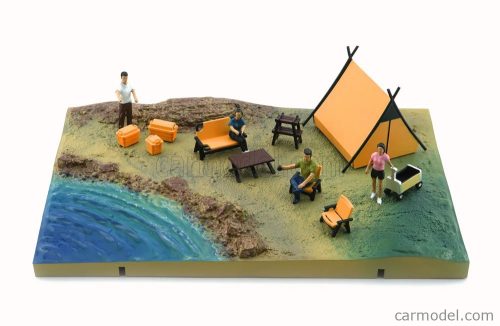 ACCESSORIES  DIORAMA CITY CAMP SITE WHIT ACCESSORIES AND FIGURES  VARIOUS