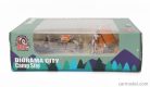 ACCESSORIES  DIORAMA CITY CAMP SITE WHIT ACCESSORIES AND FIGURES  VARIOUS
