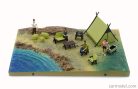 ACCESSORIES  DIORAMA CITY CAMP SITE WHIT ACCESSORIES AND FIGURES  VARIOUS